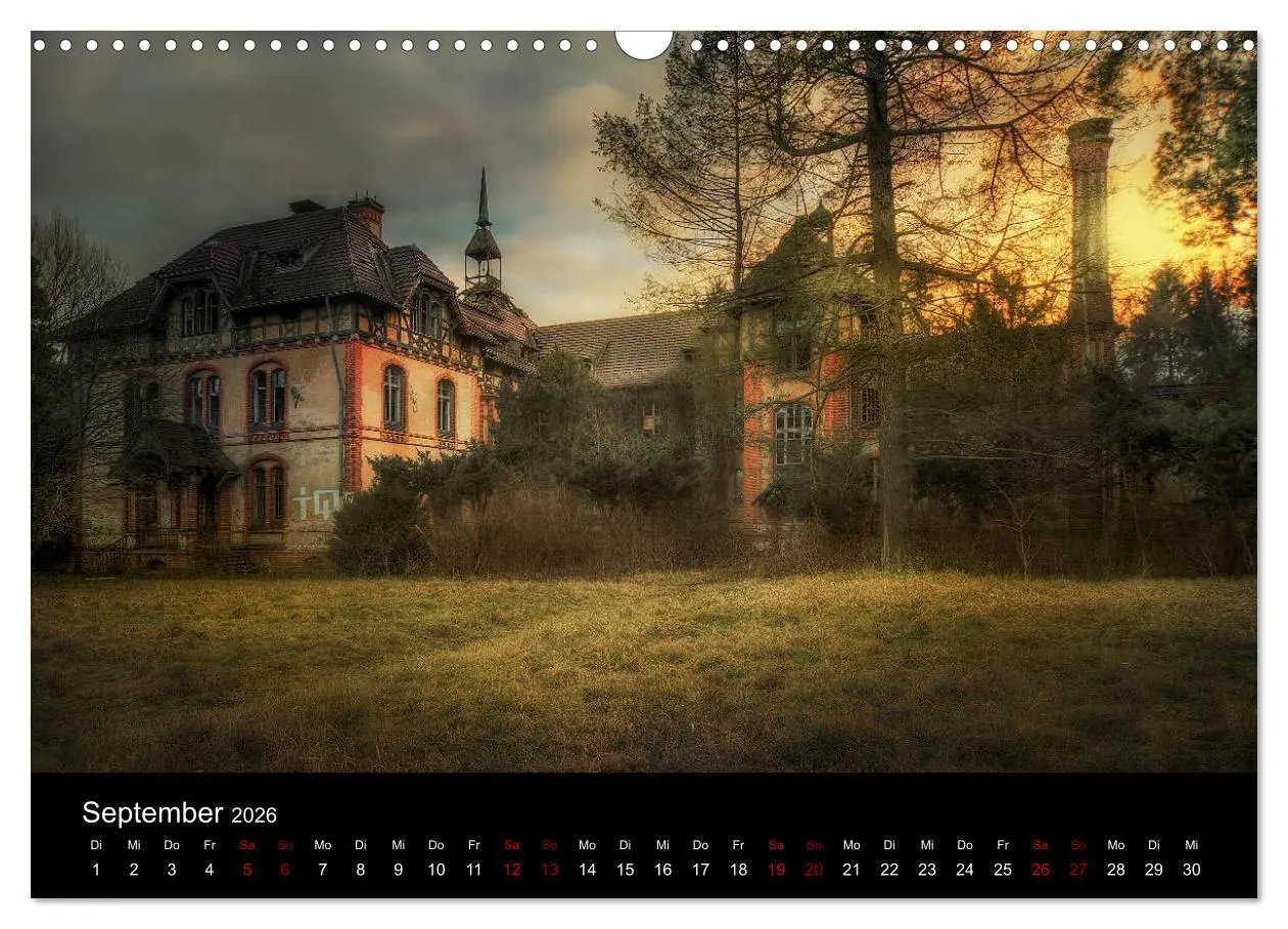 Bild: 9783457898413 | Auch von außen haben Lost Places ihren Charme (Wandkalender 2026...