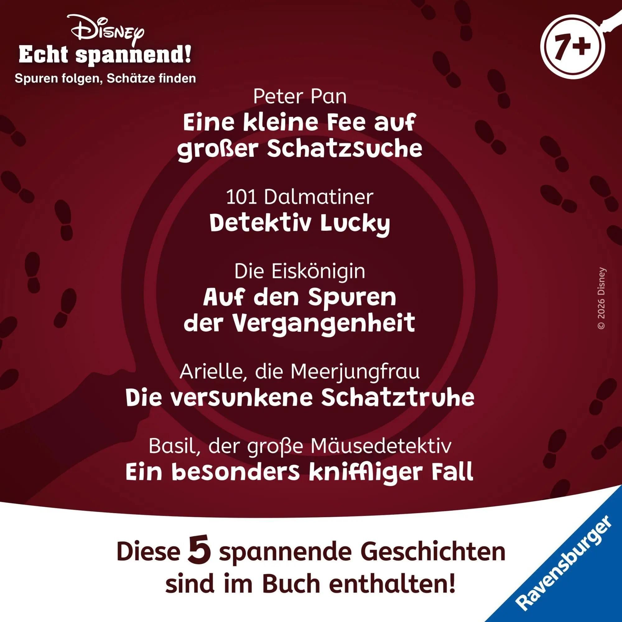 Bild: 9783473498413 | Disney - Echt spannend! Spuren folgen, Schätze finden - zum...