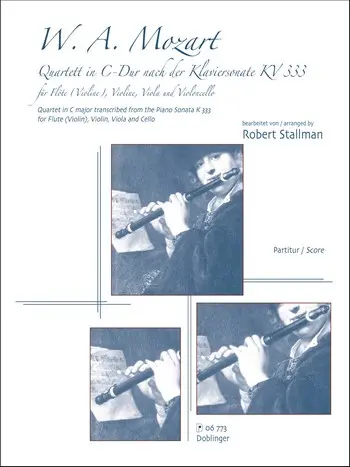 Quartett C-Dur nach Sonate KV 333