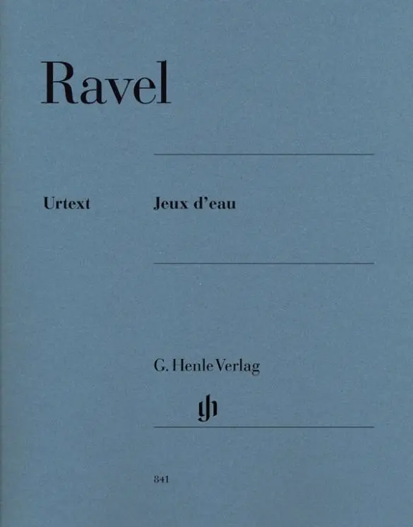Cover: 9790201808413 | Ravel, Maurice - Jeux d'eau | Besetzung: Klavier zu zwei Händen | Buch