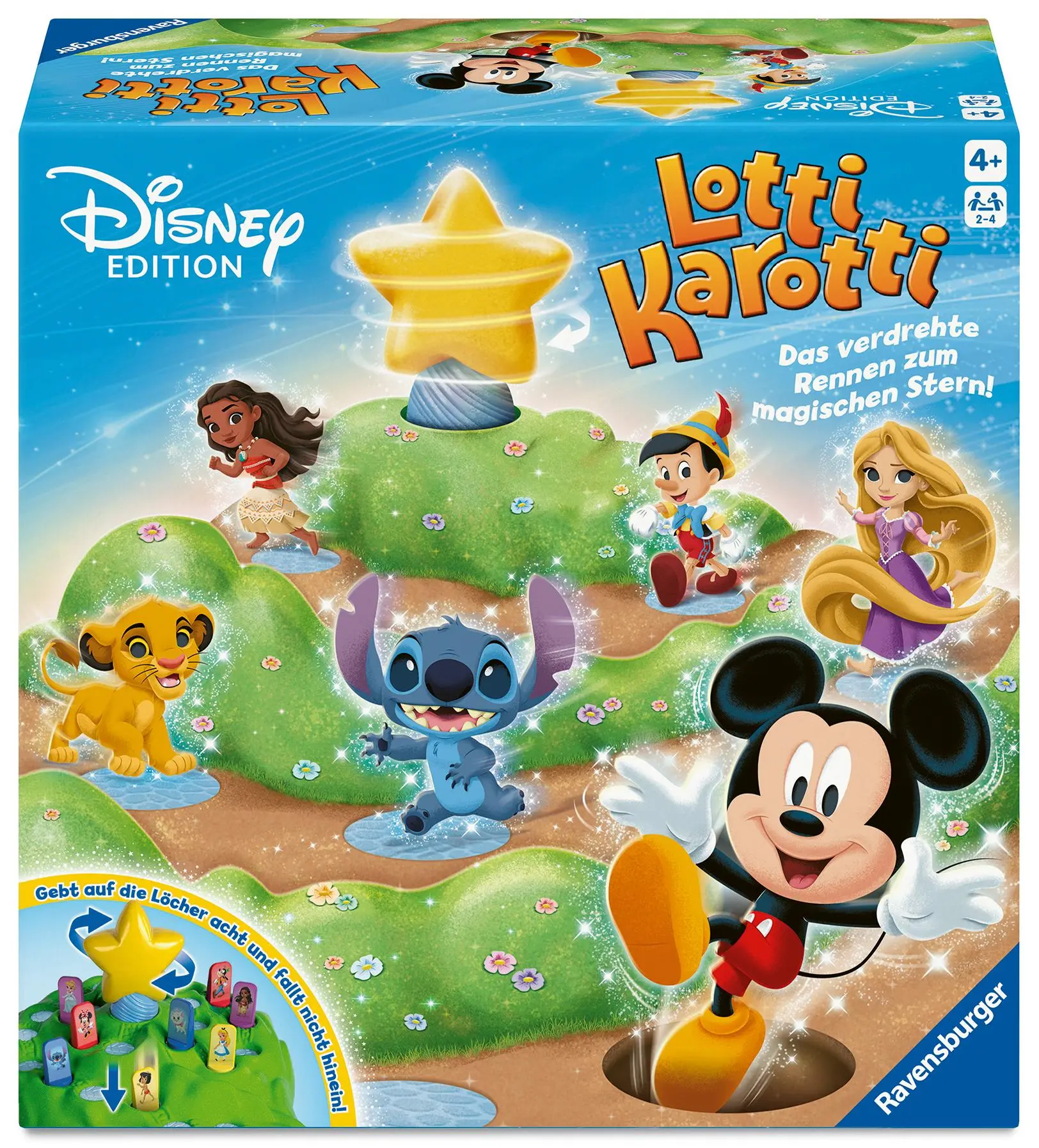 Cover: 4005556248513 | Lotti Karotti - Disney Edition - Kinderspiel ab 4 Jahre | Ltd. | Spiel
