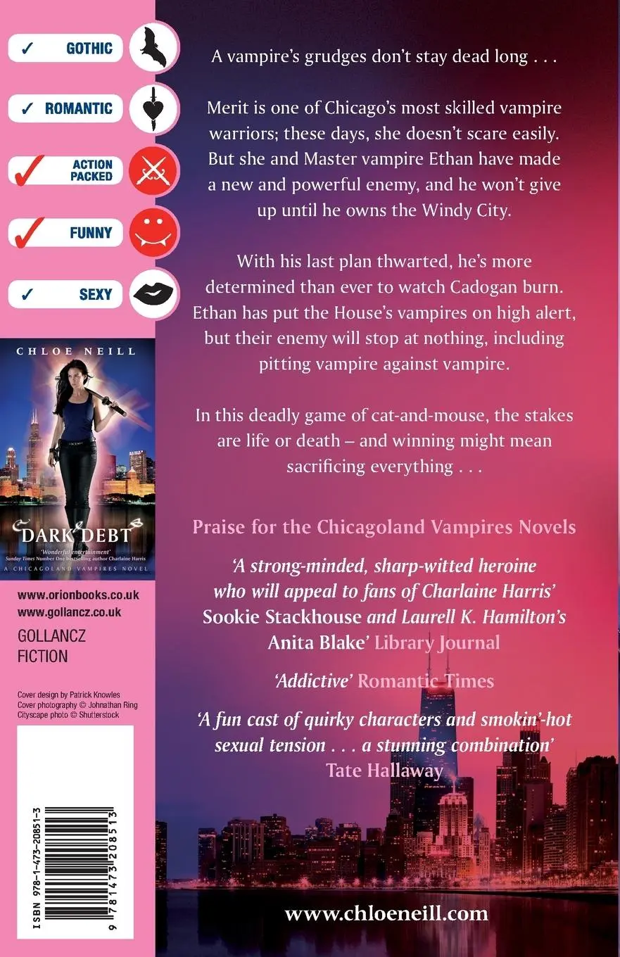Rückseite: 9781473208513 | Midnight Marked | A Chicagoland Vampires Novel | Chloe Neill | Buch