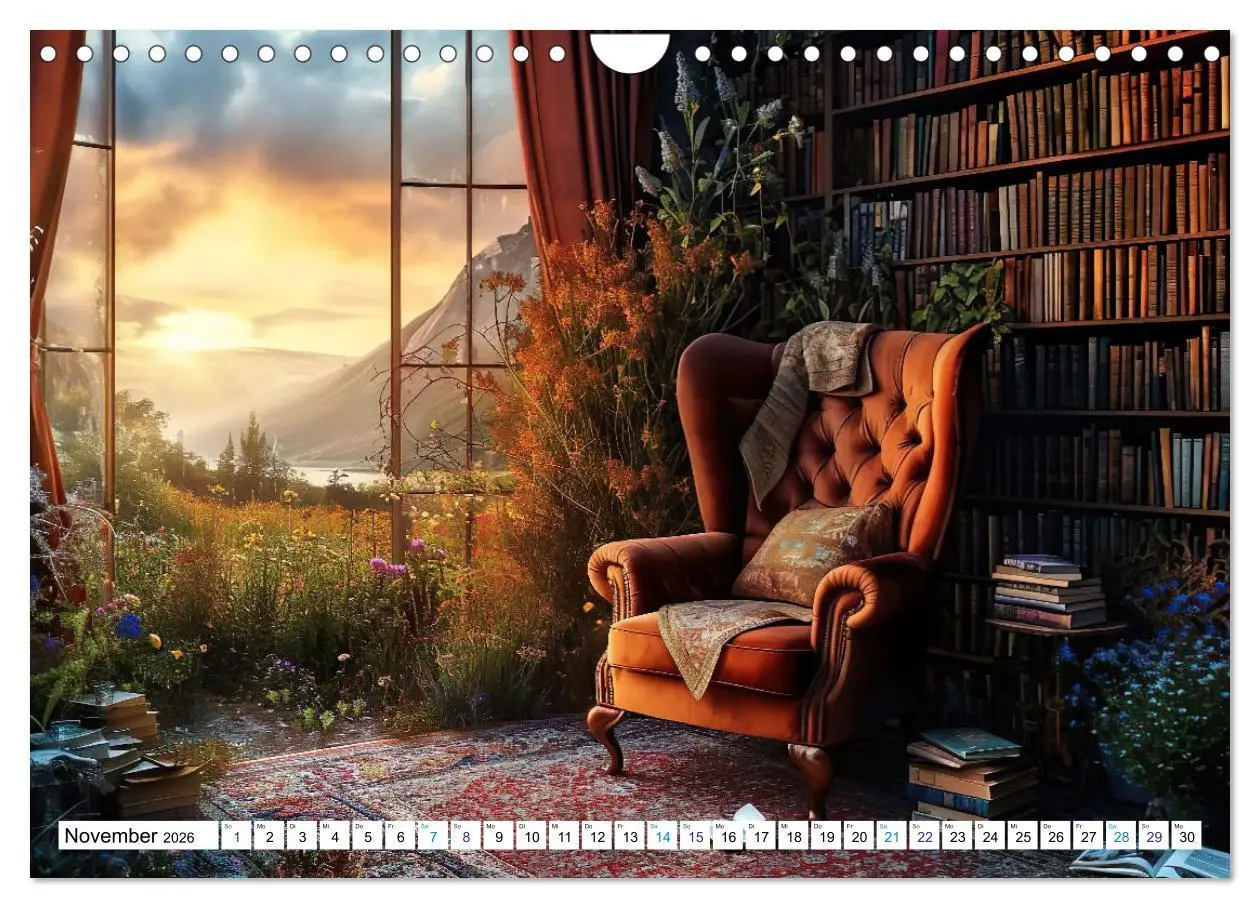 Bild: 9783457338513 | Sesselgeschichten (Wandkalender 2026 DIN A4 quer), CALVENDO...