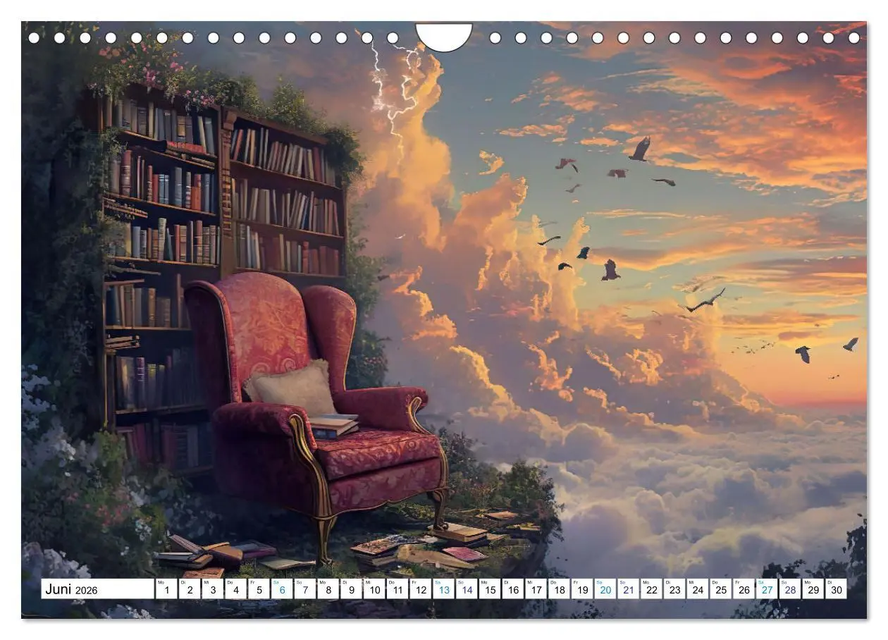 Bild: 9783457338513 | Sesselgeschichten (Wandkalender 2026 DIN A4 quer), CALVENDO...