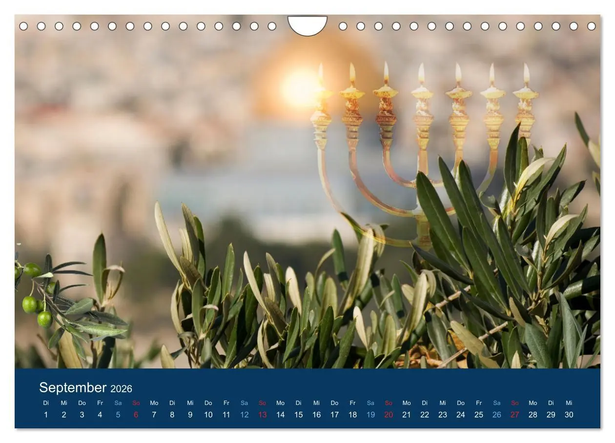 Bild: 9783457578513 | Geliebtes Jerusalem (Wandkalender 2026 DIN A4 quer), CALVENDO...