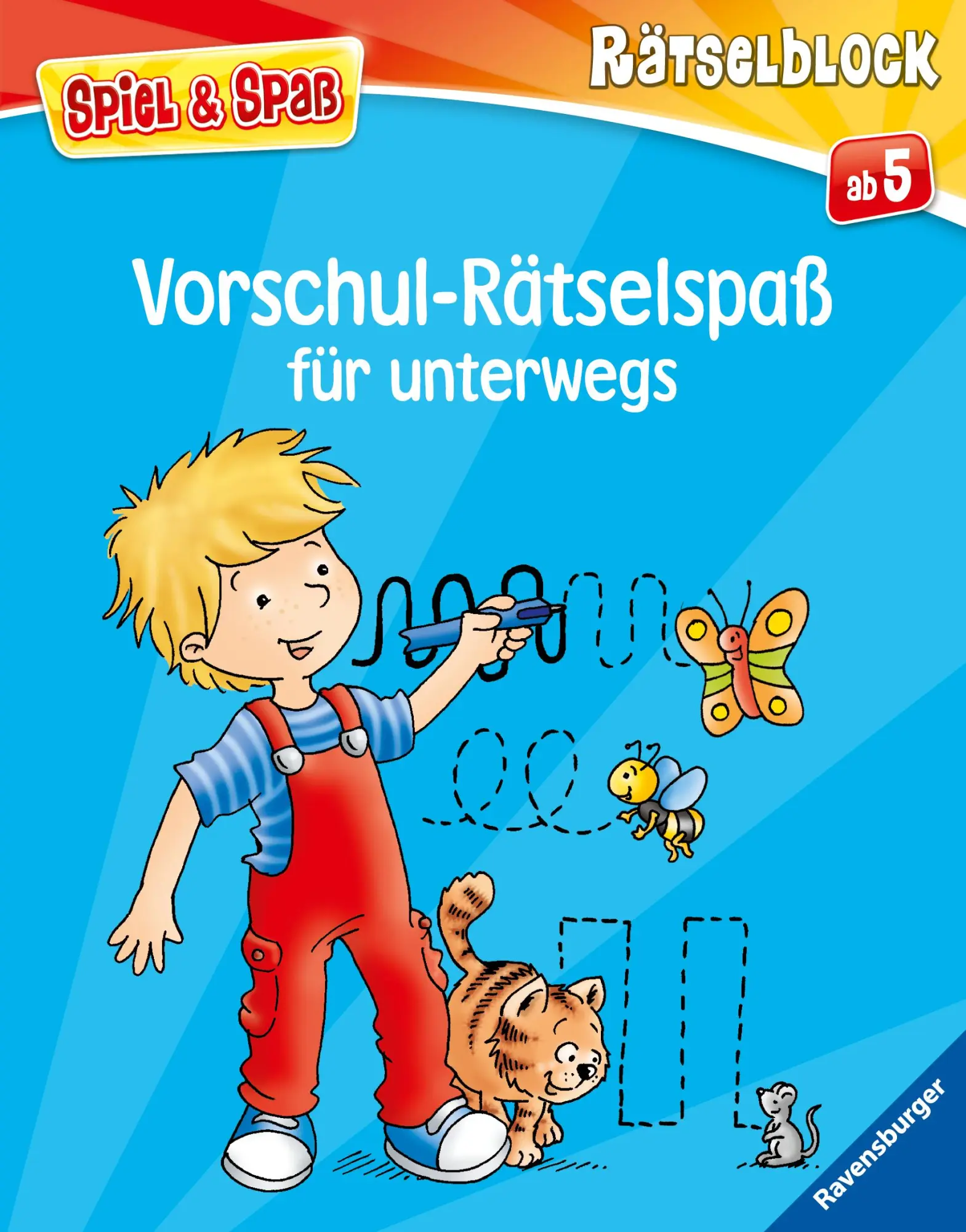 Cover: 9783473488513 | Spiel &amp; Spaß - Vorschul-Rätselspaß für unterwegs | Stefan Lohr | Buch