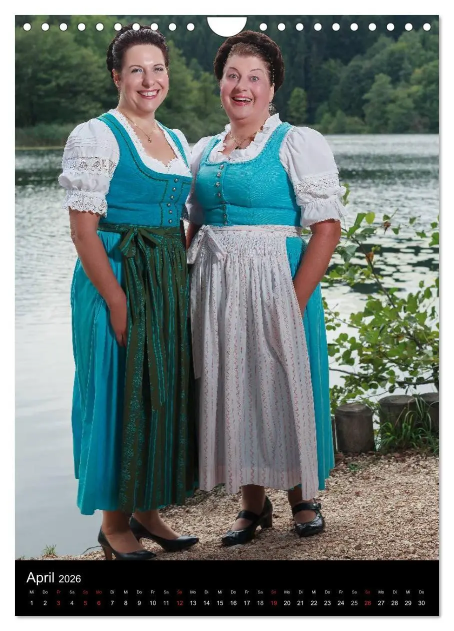 Bild: 9783516428513 | Dirndl und Tradition (Wandkalender 2026 DIN A4 hoch), CALVENDO...