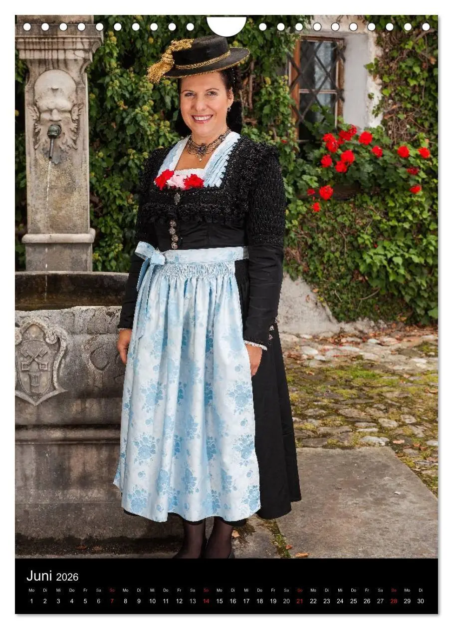 Bild: 9783516428513 | Dirndl und Tradition (Wandkalender 2026 DIN A4 hoch), CALVENDO...