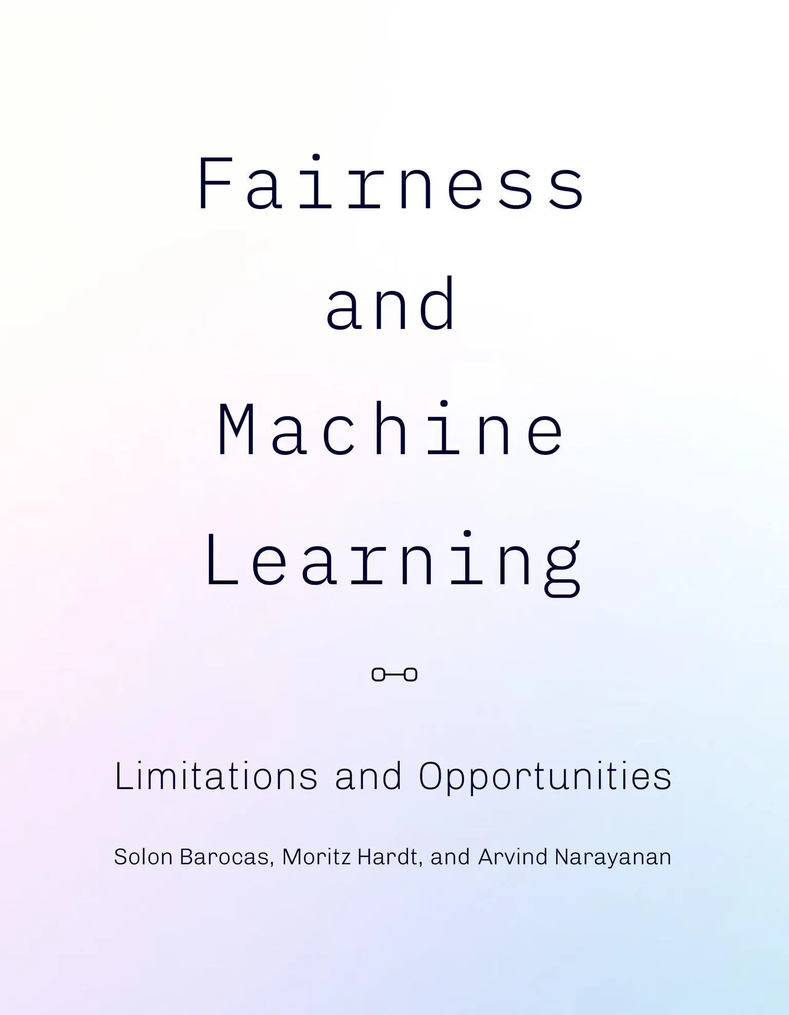 Cover: 9780262048613 | Fairness and Machine Learning | Limitations and Opportunities | Buch Cover: 9780262048613 | Fairness and Machine Learning | Limitations and Opportunities | Buch