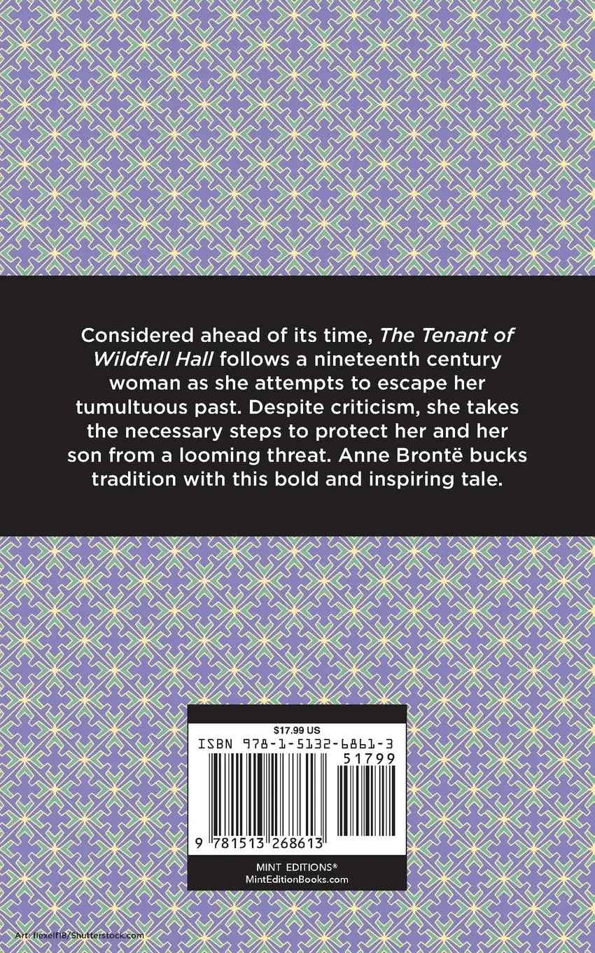 Rückseite: 9781513268613 | The Tenant of Wildfell Hall | Anne Bronte | Taschenbuch | Englisch