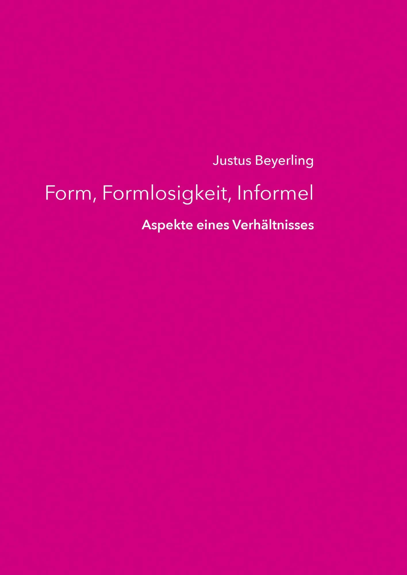 Bild: 9783422988613 | Informelle Kunst | Begriffe, Kontexte, Rezeptionen | Zuschlag (u. a.)