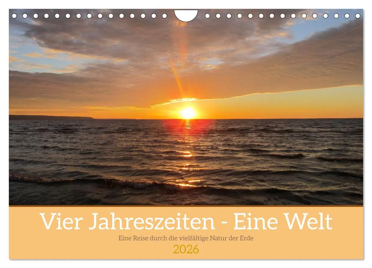 Cover: 9783457328613 | Vier Jahreszeiten - Eine Welt (Wandkalender 2026 DIN A4 quer),...