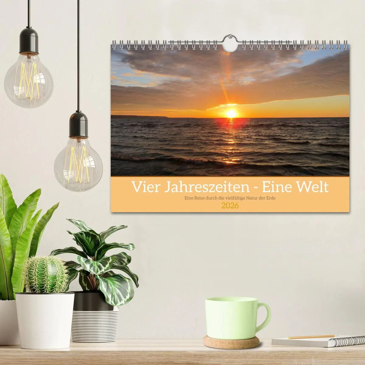 Bild: 9783457328613 | Vier Jahreszeiten - Eine Welt (Wandkalender 2026 DIN A4 quer),...