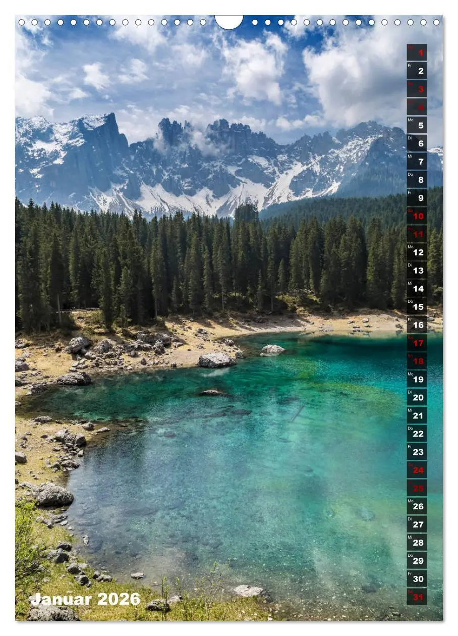 Bild: 9783516418613 | SÜDTIROL Idylle und historische Bauten (Wandkalender 2026 DIN A3...