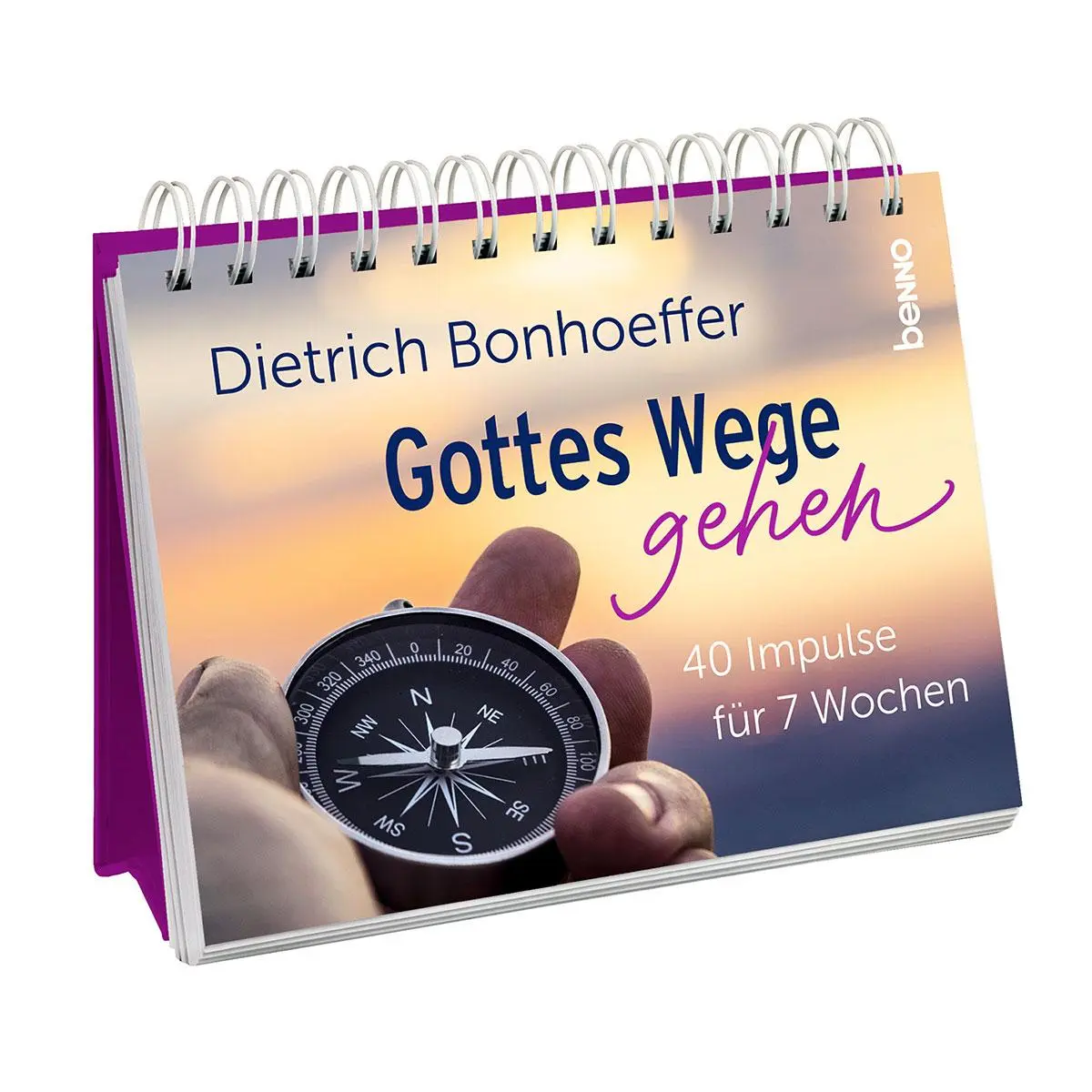Cover: 9783746268613 | Gottes Wege gehen | 40 Impulse für 7 Wochen | Dietrich Bonhoeffer