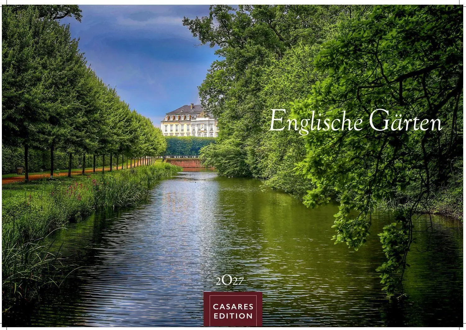 Cover: 9781835248713 | Englische Gärten Kalender 2027 - Wandkalender Fotokalender...