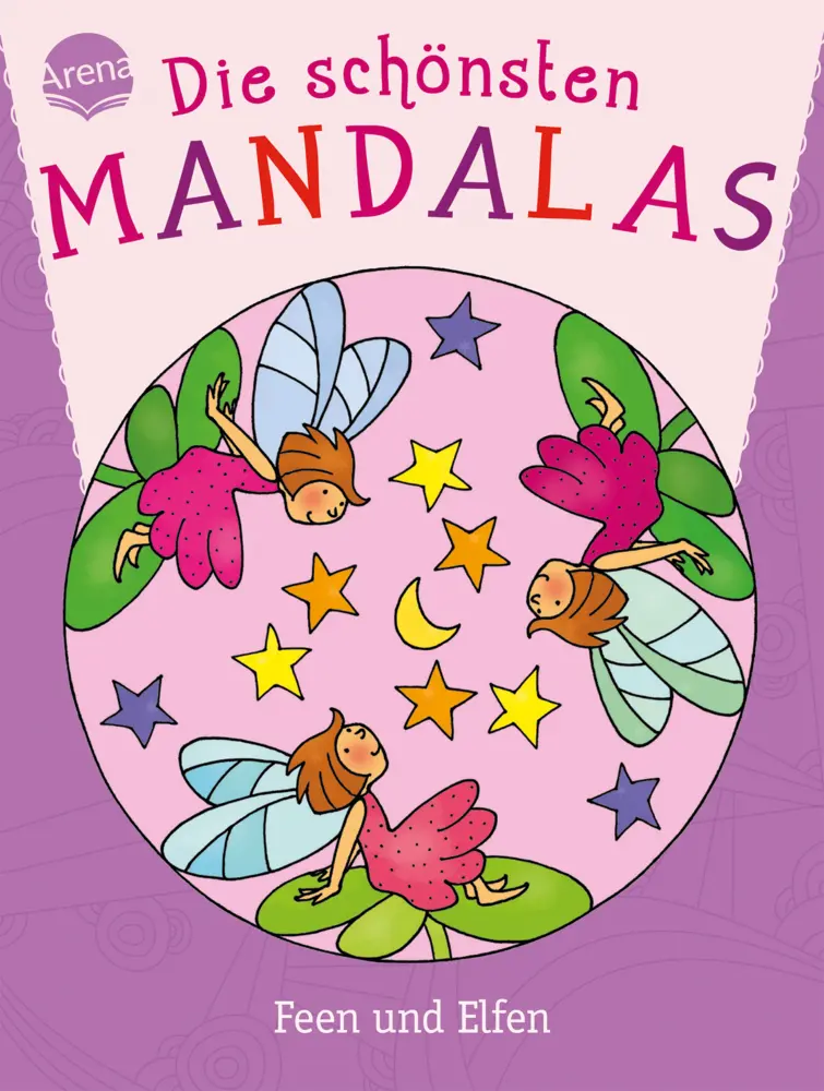 Cover: 9783401708713 | Die schönsten Mandalas - Feen und Elfen | Sabine Legien | Taschenbuch