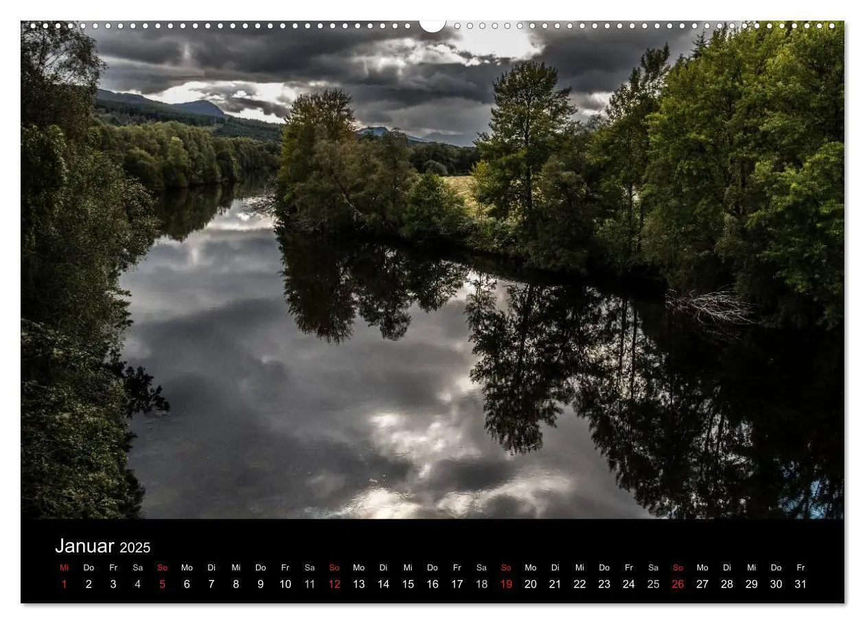 Bild: 9783435538713 | Die Highlands - Schottlands rauher Nordwesten (Wandkalender 2025...