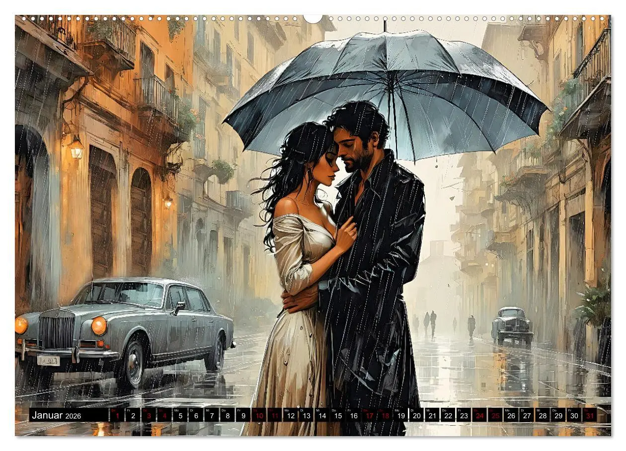 Bild: 9783457248713 | Nostalgische Romanzen - Liebe, Lust und Leidenschaft (Wandkalender...