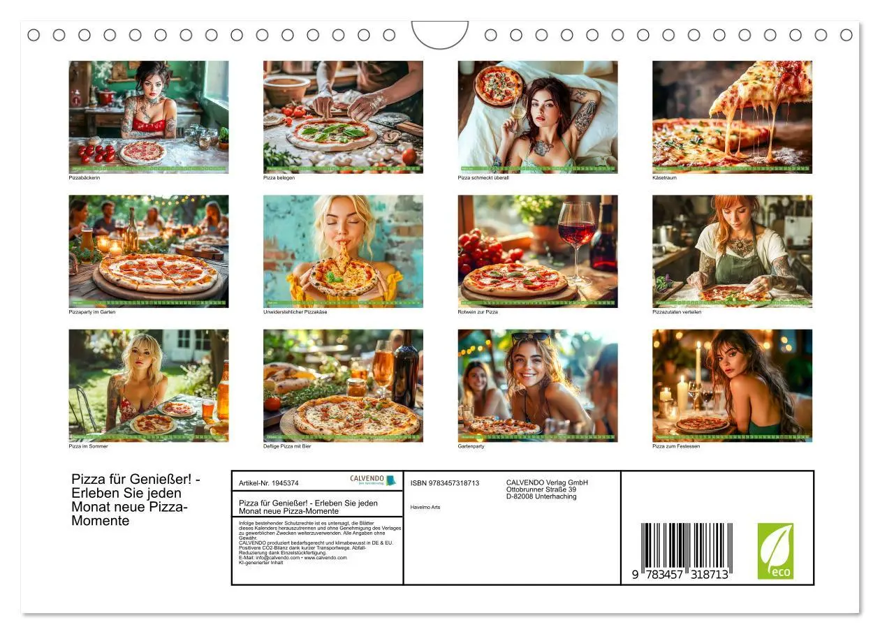 Bild: 9783457318713 | Pizza für Genießer! - Erleben Sie jeden Monat neue Pizza-Momente...
