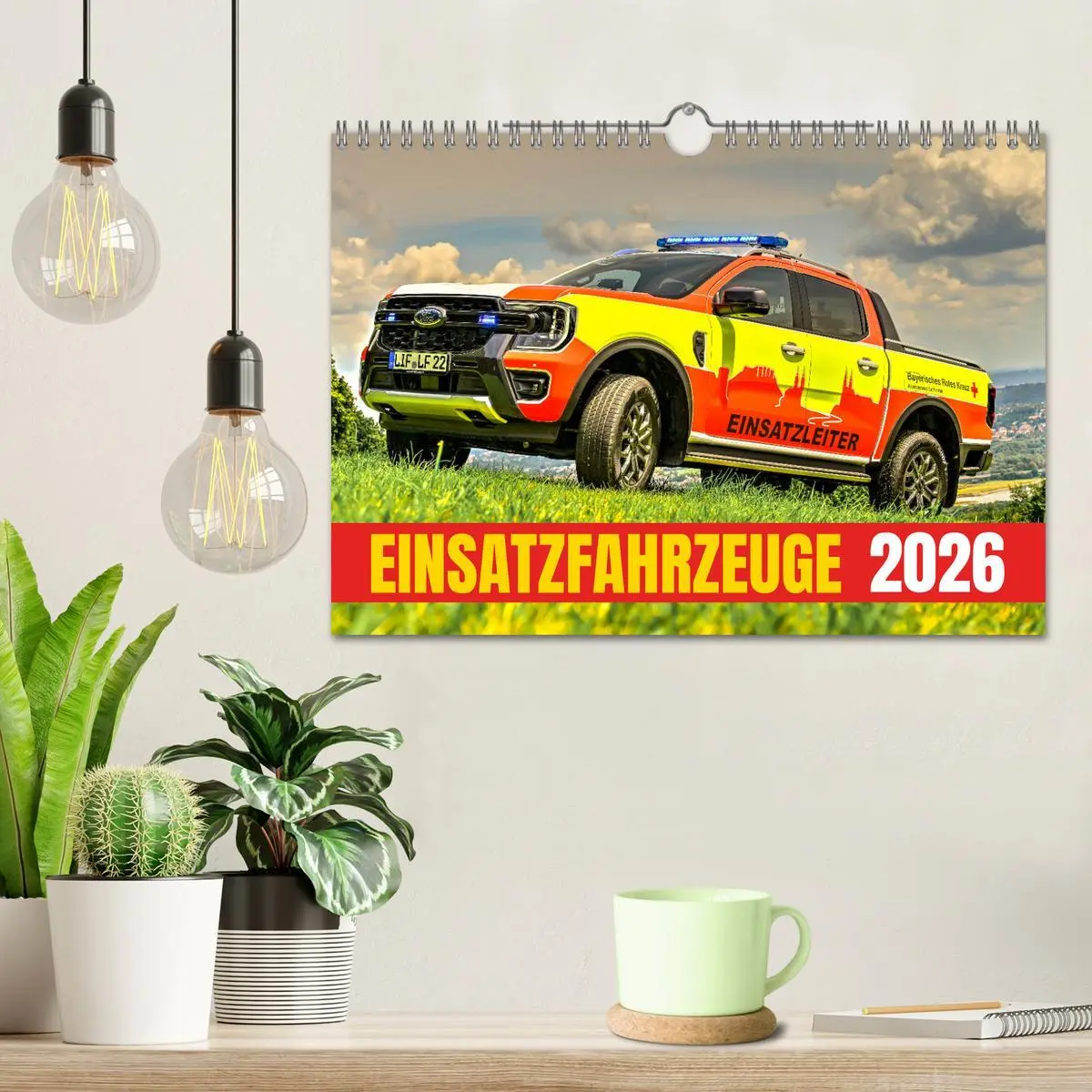 Bild: 9783457488713 | Einsatzfahrzeuge 112 (Wandkalender 2026 DIN A4 quer), CALVENDO...