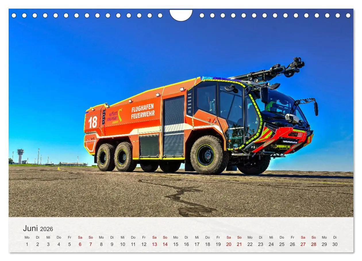 Bild: 9783457488713 | Einsatzfahrzeuge 112 (Wandkalender 2026 DIN A4 quer), CALVENDO...