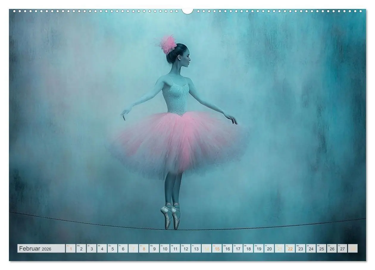 Bild: 9783516028713 | Im Pas de Deux mit der Stille (Wandkalender 2026 DIN A2 quer),...