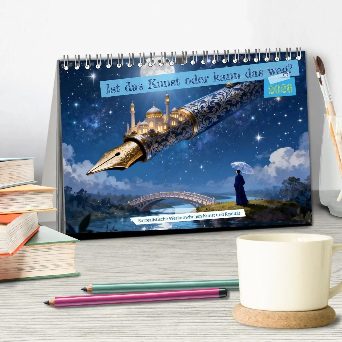 Bild: 9783516718713 | Ist das Kunst oder kann das weg? (Tischkalender 2026 DIN A5 quer),...