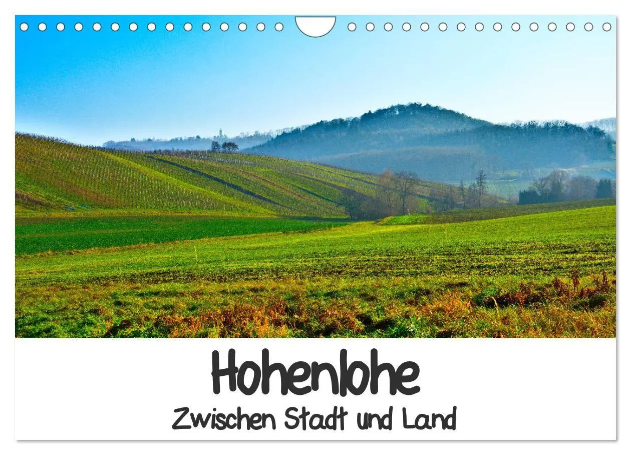 Cover: 9783569598713 | Hohenlohe - Zwischen Stadt und Land (Wandkalender 2027 DIN A4...