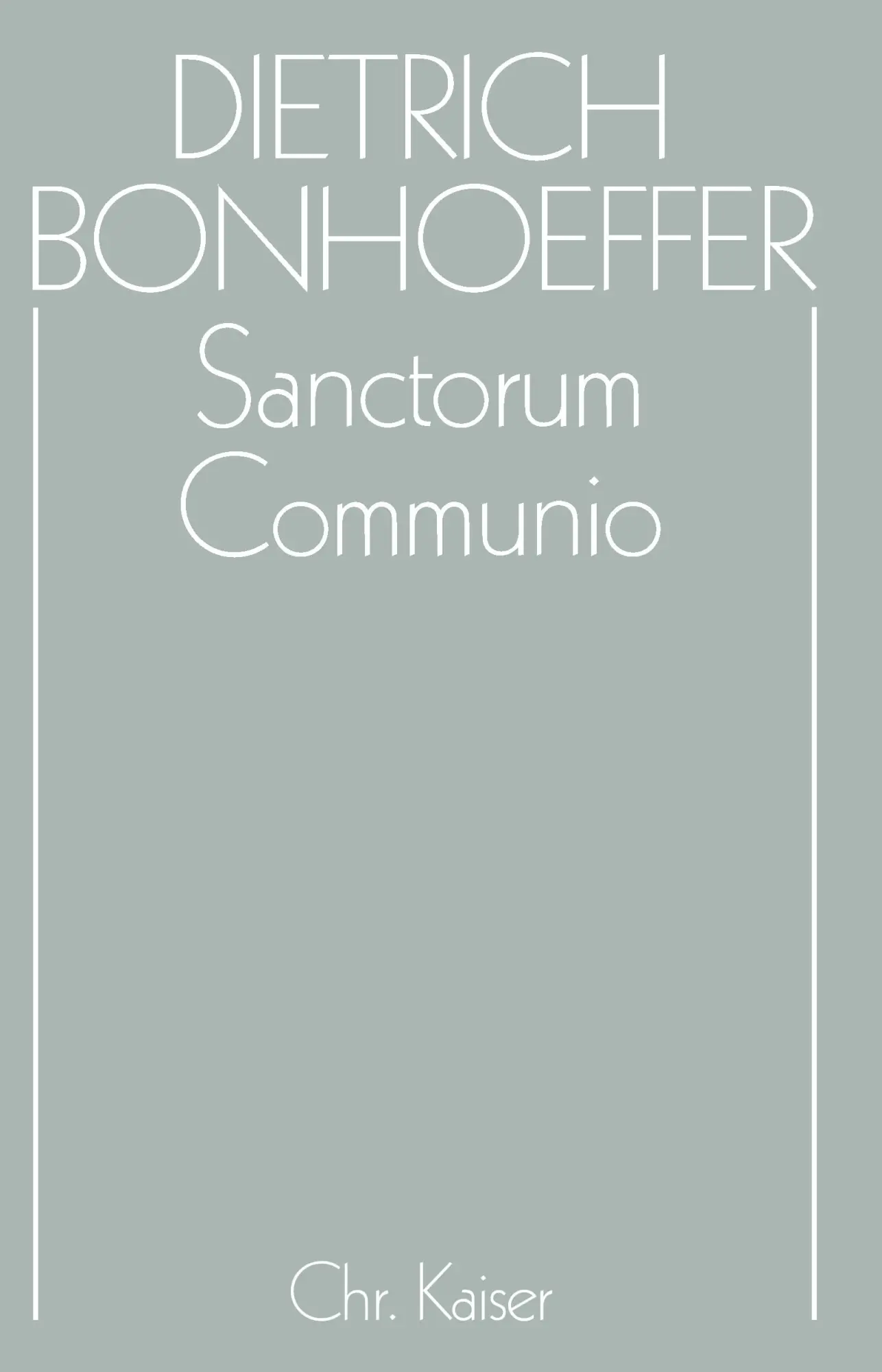 Cover: 9783579018713 | Sanctorum Communio | Joachim Soosten | Buch | 368 S. | Deutsch | 1986