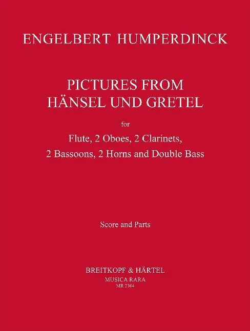 Cover: 9790004488713 | Bilder aus Hänsel und Gretel (Harmoniemusik) | Engelbert Humperdinck