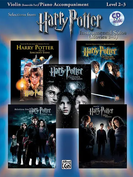 Cover: 38081318813 | Harry Potter Instrumental Solos Movies 1-5 | Buch + Online-Audio