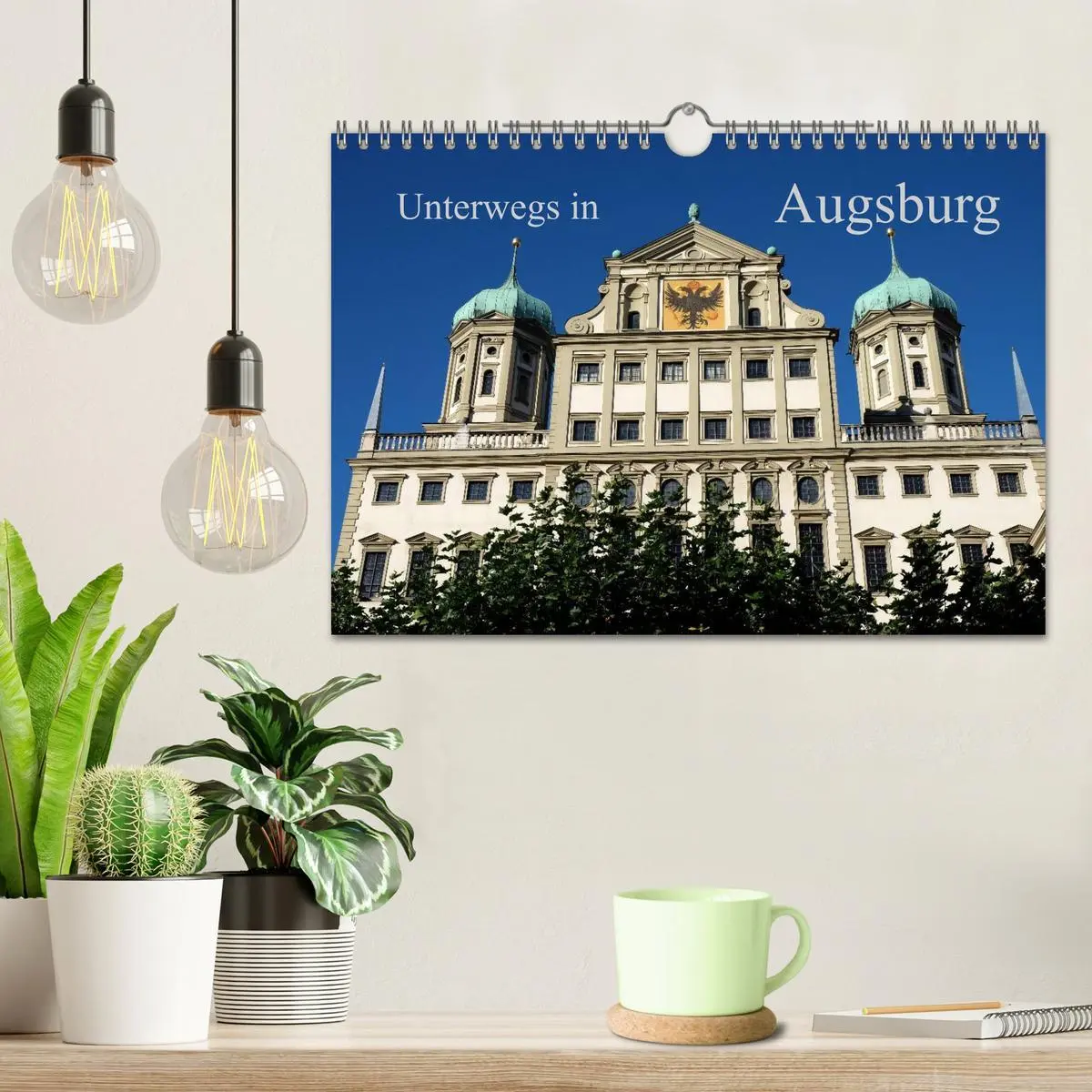 Bild: 9783457858813 | Unterwegs in Augsburg (Wandkalender 2026 DIN A4 quer), CALVENDO...
