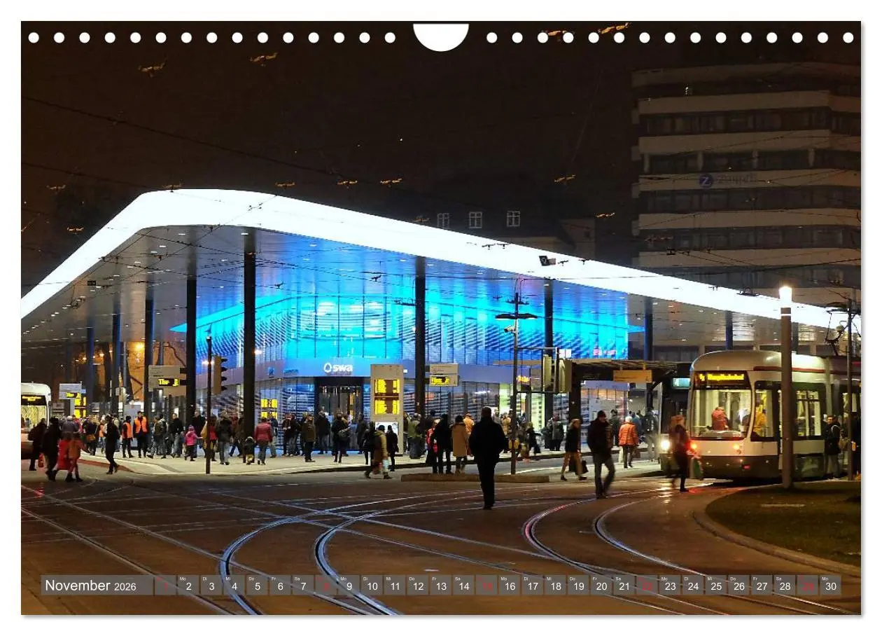 Bild: 9783457858813 | Unterwegs in Augsburg (Wandkalender 2026 DIN A4 quer), CALVENDO...