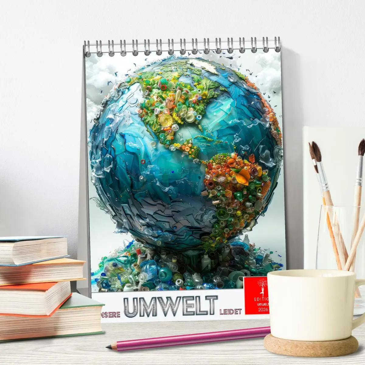 Bild: 9783516258813 | Unsere Umwelt leidet (Tischkalender 2026 DIN A5 hoch), CALVENDO...