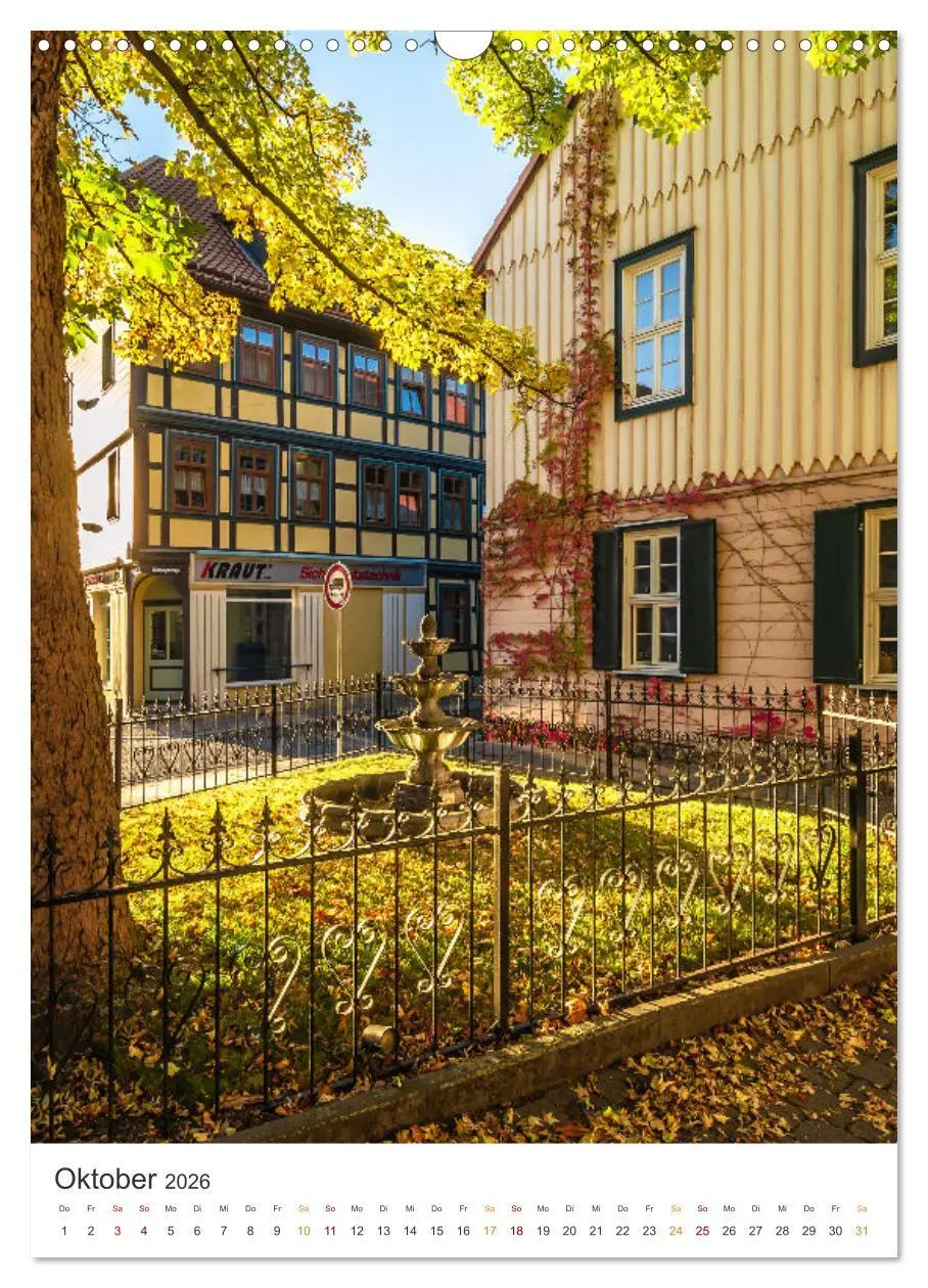 Bild: 9783516328813 | Stadt Wernigerode (Wandkalender 2026 DIN A3 hoch), CALVENDO...