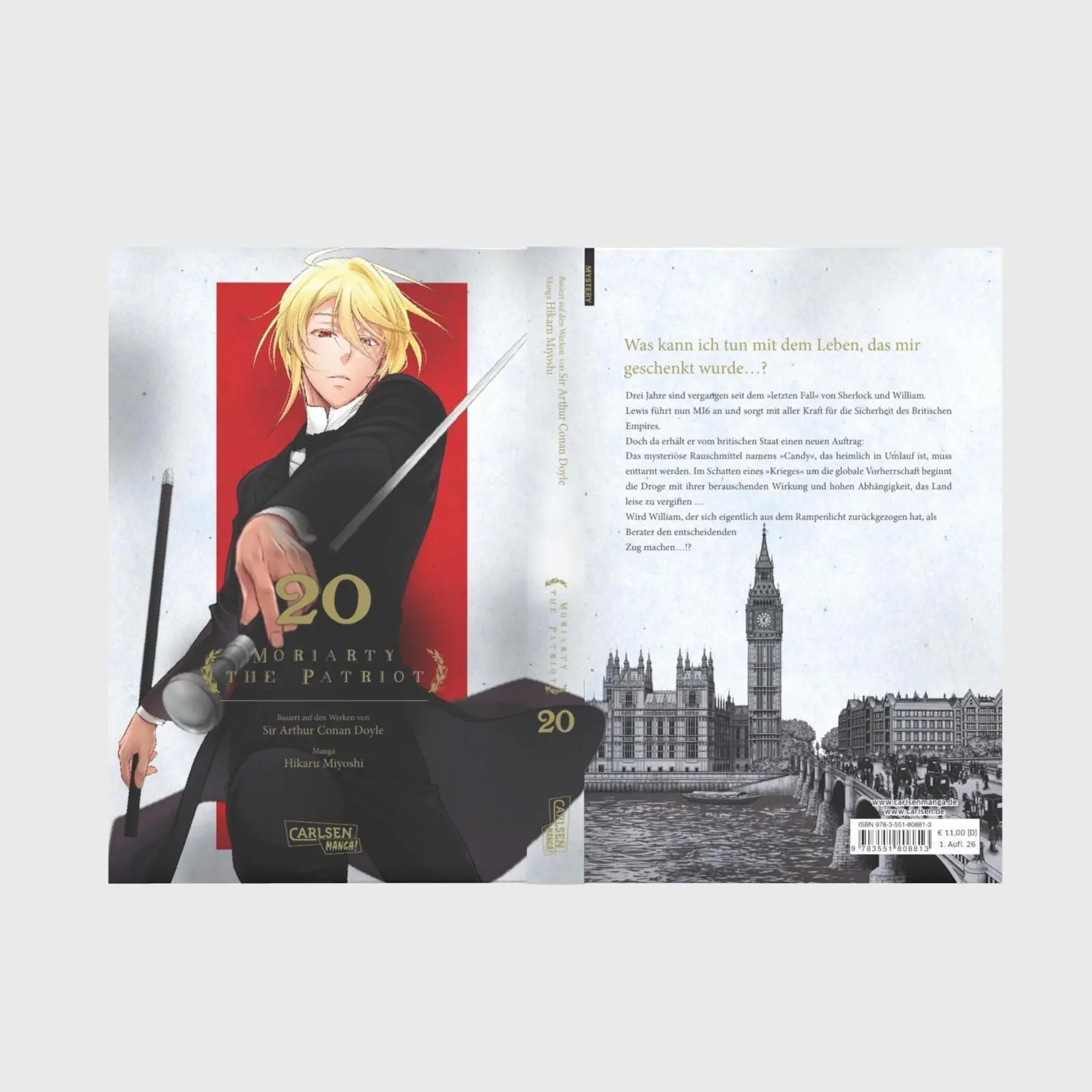 Bild: 9783551808813 | Moriarty the Patriot 20 | Ryosuke Takeuchi | Taschenbuch | 208 S.