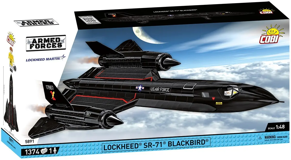 Cover: 5902251058913 | COBI Armed Forces 5891 - Lockheed SR-71 Blackbird, US Militär...