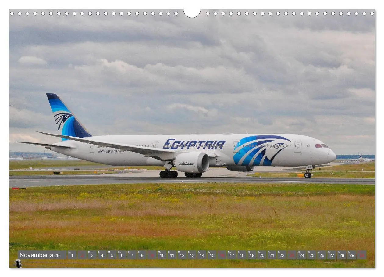 Bild: 9783435208913 | Flugzeuge zwischen Himmel und Erde (Wandkalender 2025 DIN A3 quer),...