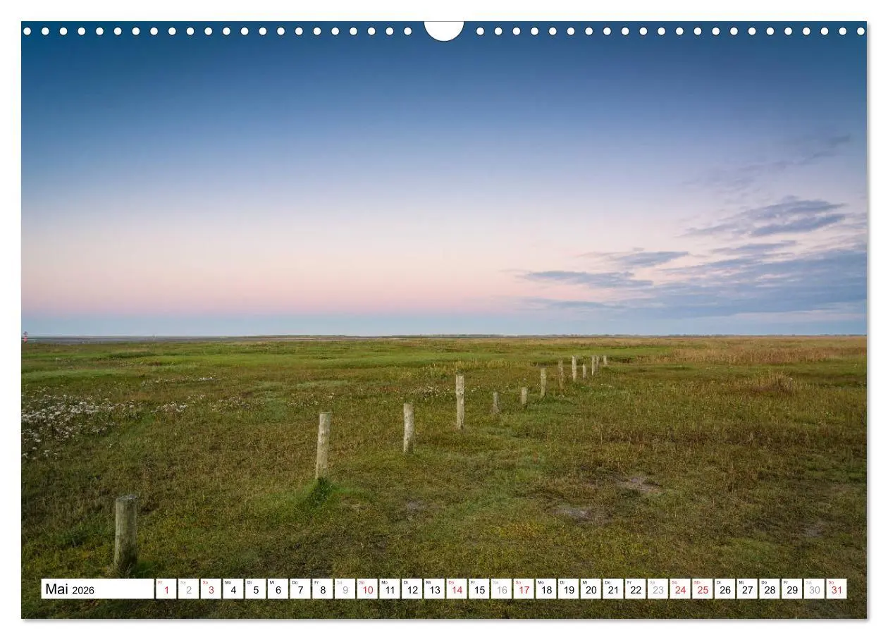 Bild: 9783516008913 | Eiderstedt - Willkommen am Watt (Wandkalender 2026 DIN A3 quer),...