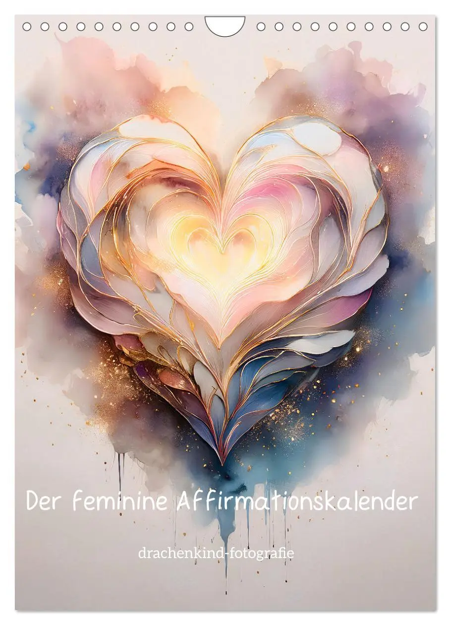 Cover: 9783516248913 | Der feminine Affirmationskalender (Wandkalender 2026 DIN A4 hoch),...