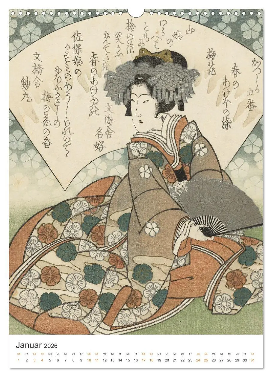 Bild: 9783516318913 | Kimonos und Karpfenmuster (Wandkalender 2026 DIN A3 hoch), CALVENDO...