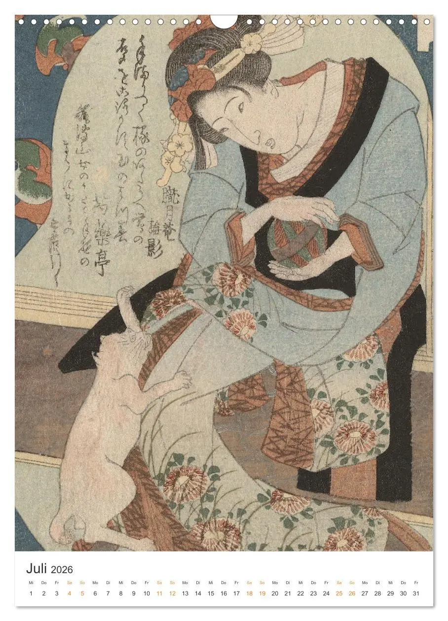 Bild: 9783516318913 | Kimonos und Karpfenmuster (Wandkalender 2026 DIN A3 hoch), CALVENDO...