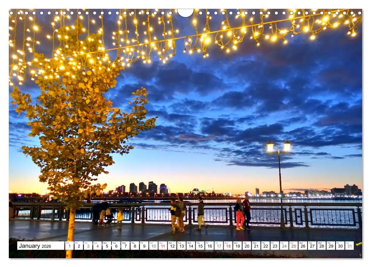 Bild: 9783516558913 | Magic Kazan - A fascinating city on the Volga River (Wall Calendar...