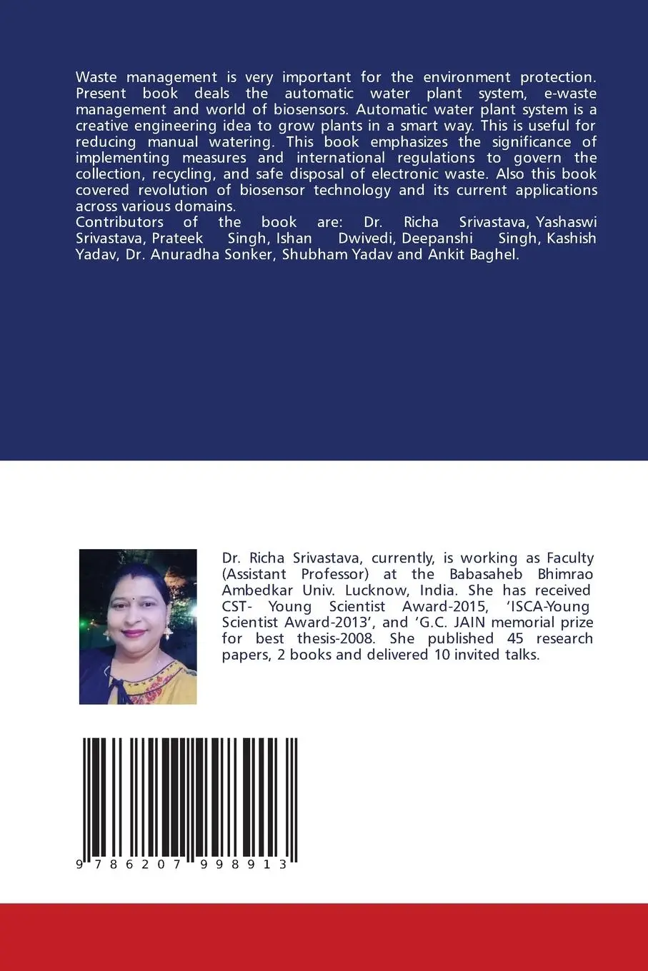 Rückseite: 9786207998913 | Waste management and environment protection | Richa Srivastava | Buch