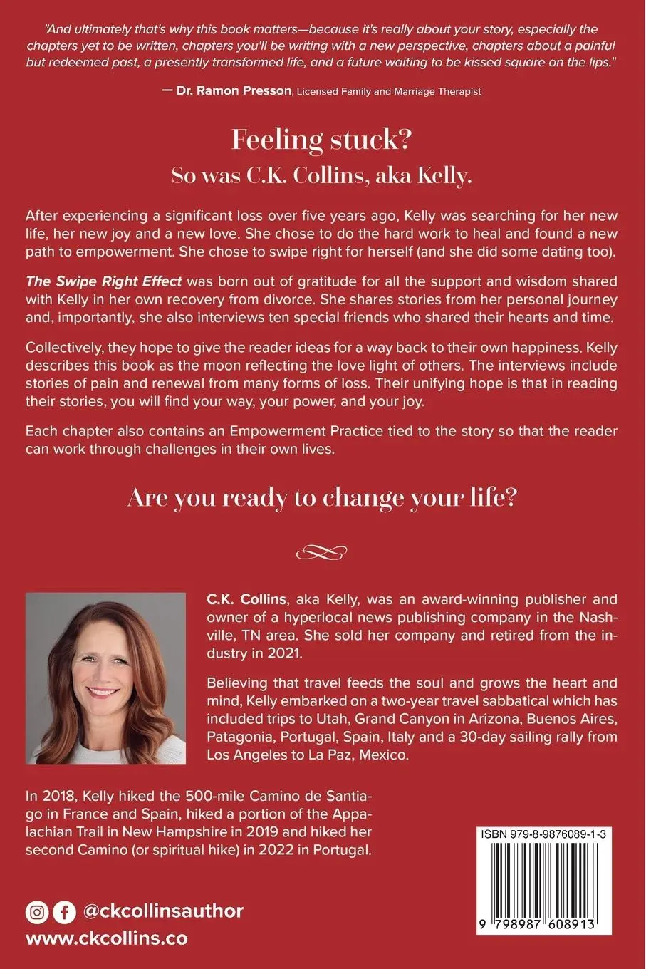 Rückseite: 9798987608913 | The Swipe Right Effect | The Power to Get Unstuck | C. K. Collins