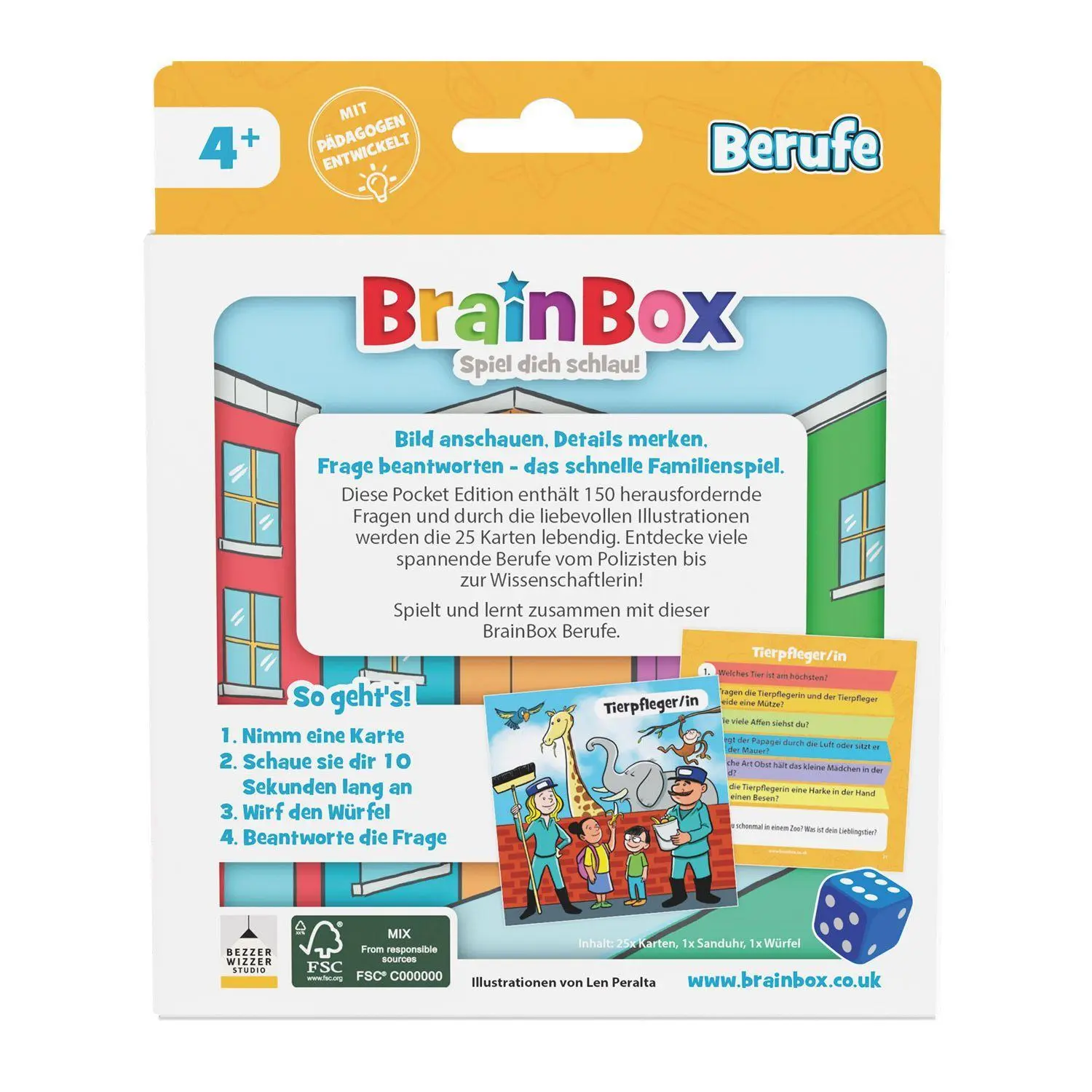 Bild: 5025822549013 | Brain Box Pocket - Berufe | Brain Box | Spiel | 2054901 | Deutsch