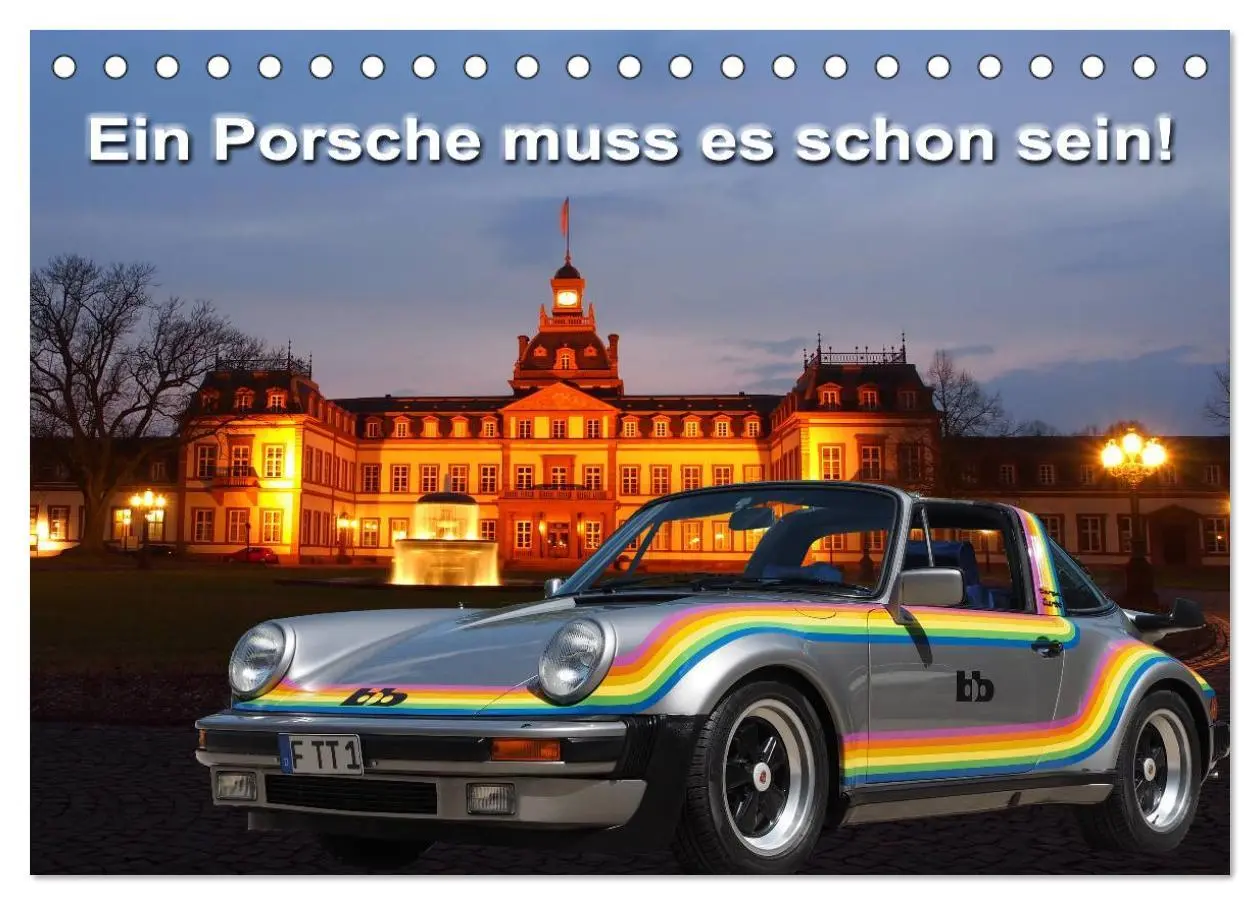 Cover: 9783457979013 | Ein Porsche muss es schon sein! (Tischkalender 2026 DIN A5 quer),...