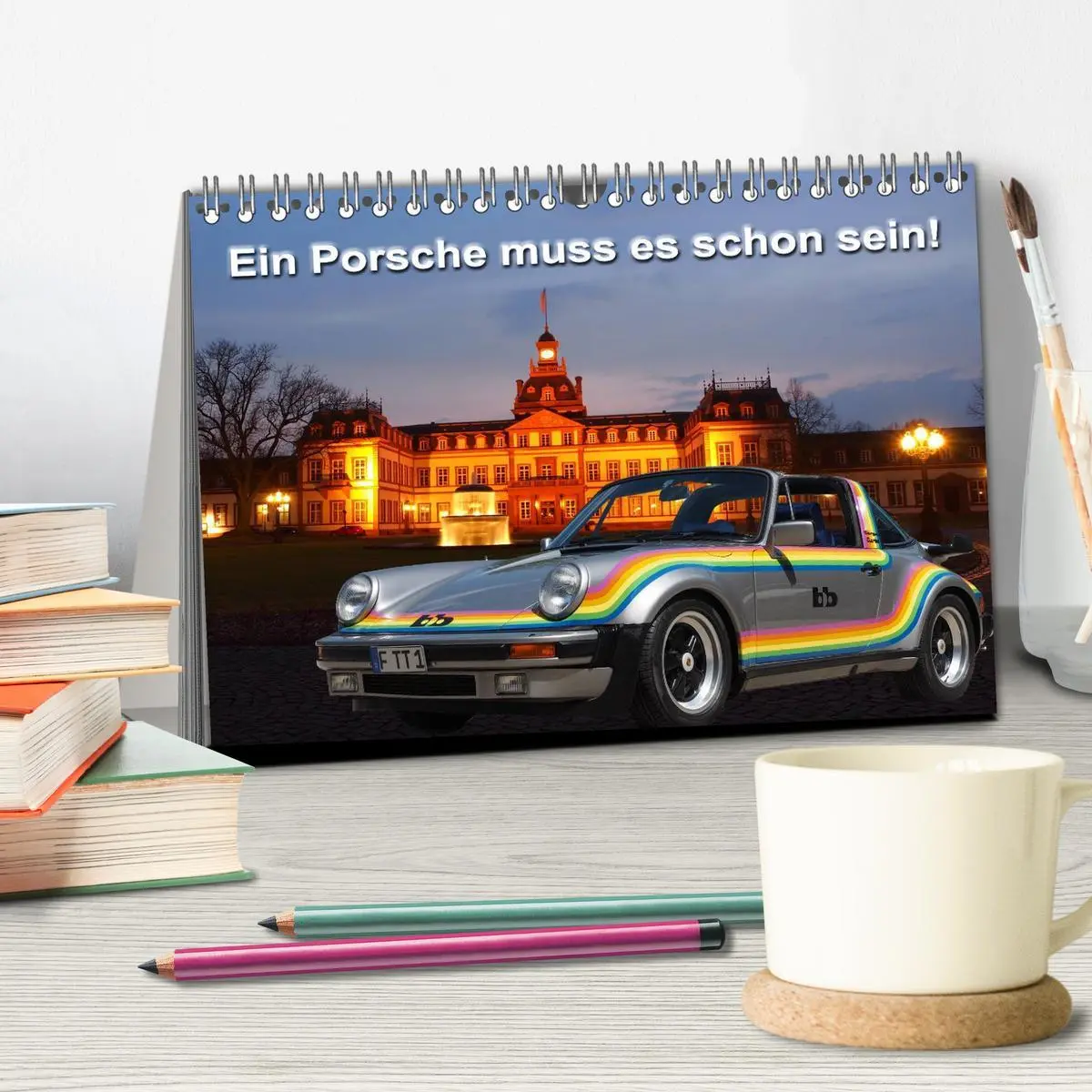 Bild: 9783457979013 | Ein Porsche muss es schon sein! (Tischkalender 2026 DIN A5 quer),...