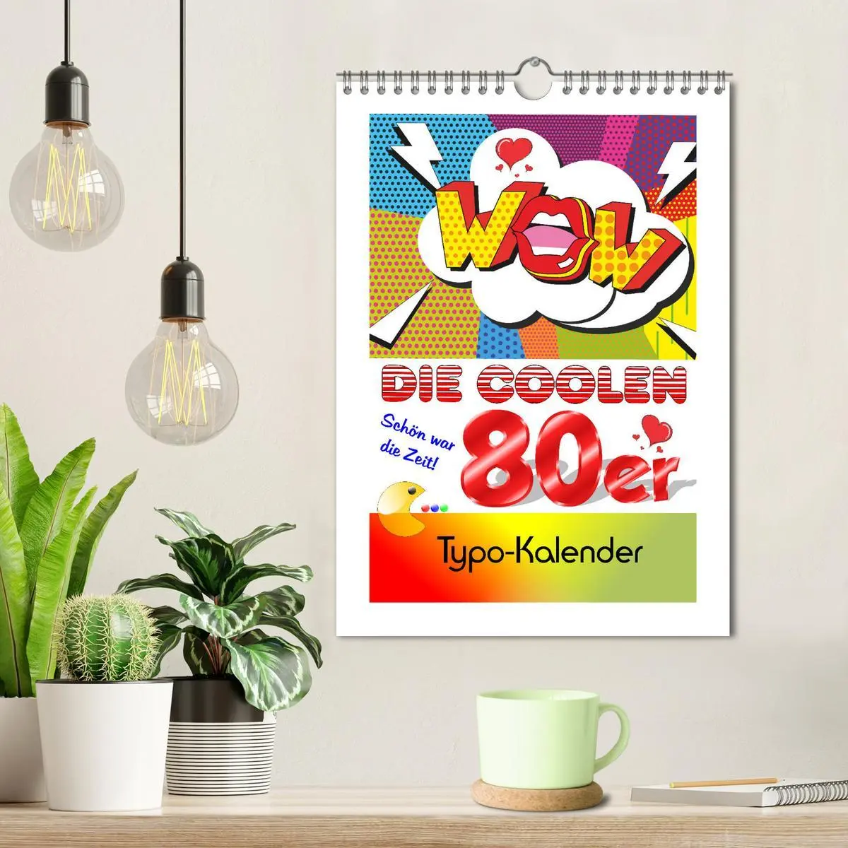 Bild: 9783516379013 | Die coolen 80er. Schön war die Zeit! (Wandkalender 2026 DIN A4...